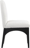 Waldorf Cream Boucle Fabric Dining Chair 381Cream-SC Meridian Furniture