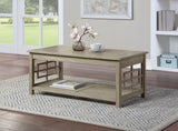 OSP Home Furnishings Cambridge Coffee Table Bone Finish