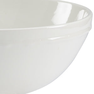 Chelsea House Pedestal Porcelain Centerpiece Bowl By Bradshaw Orrell — Off-White Glazed 14" Width, Elegant Decor 382714
