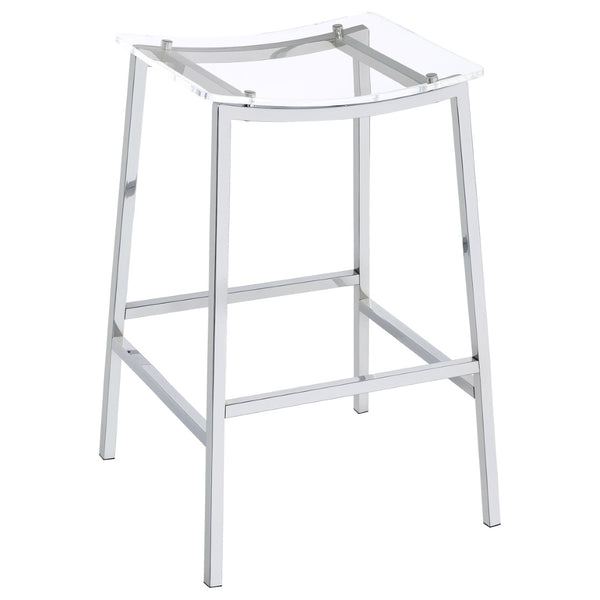 English Elm Marli Leatherette Dining Chairs with Chrome Eiffel Legs Modern Pair for Stylish Rooms B062P447712