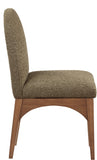 Waldorf Olive Boucle Fabric Dining Chair 382Olive-SC Meridian Furniture