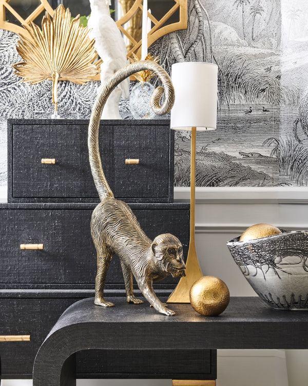 Chelsea House Hammered Gold Orb By Claire Bell — 5" Hand-Hammered, Gold Leaf Finish Accent For Tables, Shelves, Mantel 383043