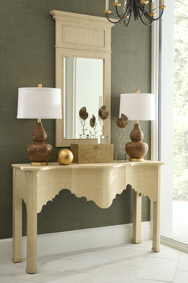 Chelsea House Hammered Gold Orb By Claire Bell — 6" Hand-Finished Hammered Texture, Luminous Leaf Accent Sphere 383046