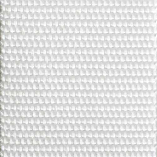 Homeroots Earth Friendly Light Gray Folding Luggage Rack With White Straps  Plastic 383085