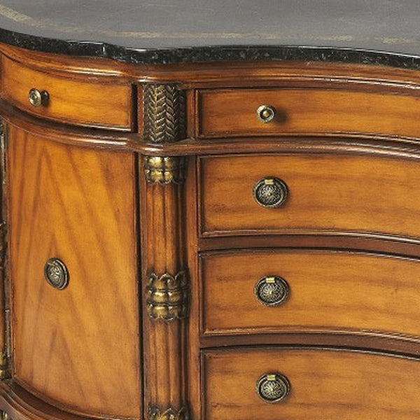 Homeroots Traditional Style Wooden Credenza  Wood 383190