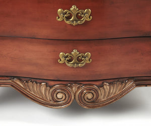 HomeRoots 48" Elegant Solid Wood Sideboard with Faux Marble Top – Stylish Storage & Versatile Design for Any Room 383192