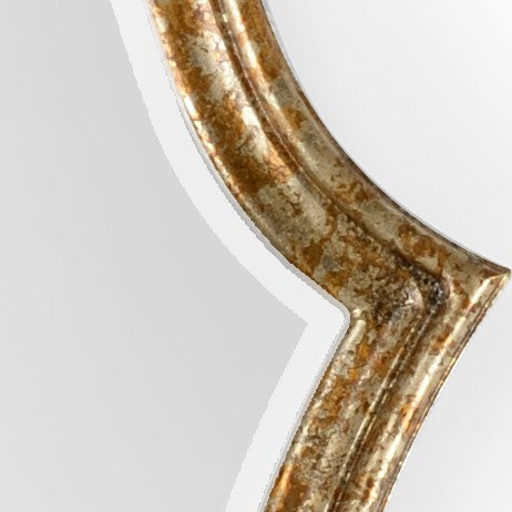 Chelsea House Solomon Antique Gold Leaf Mirror By Bradshaw Orrell — 74" Beveled Full-Length Statement Piece For Entryway 383295