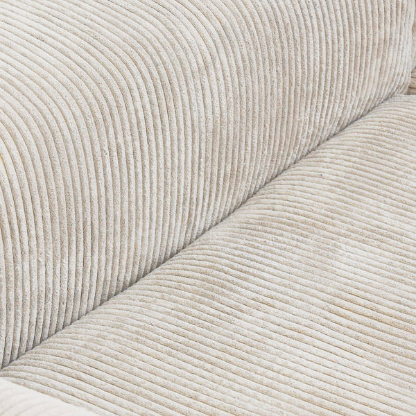 English Elm Pixel Modern Modular Sofa - Versatile L-Shaped 4-Seater In Cozy Corduroy, Perfect For Families! B341S00023-GIGA