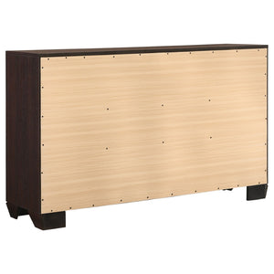 English Elm Warwick Twin Bedroom Set with Leatherette Upholstered Bed and Coordinated Storage Pieces B062S00751
