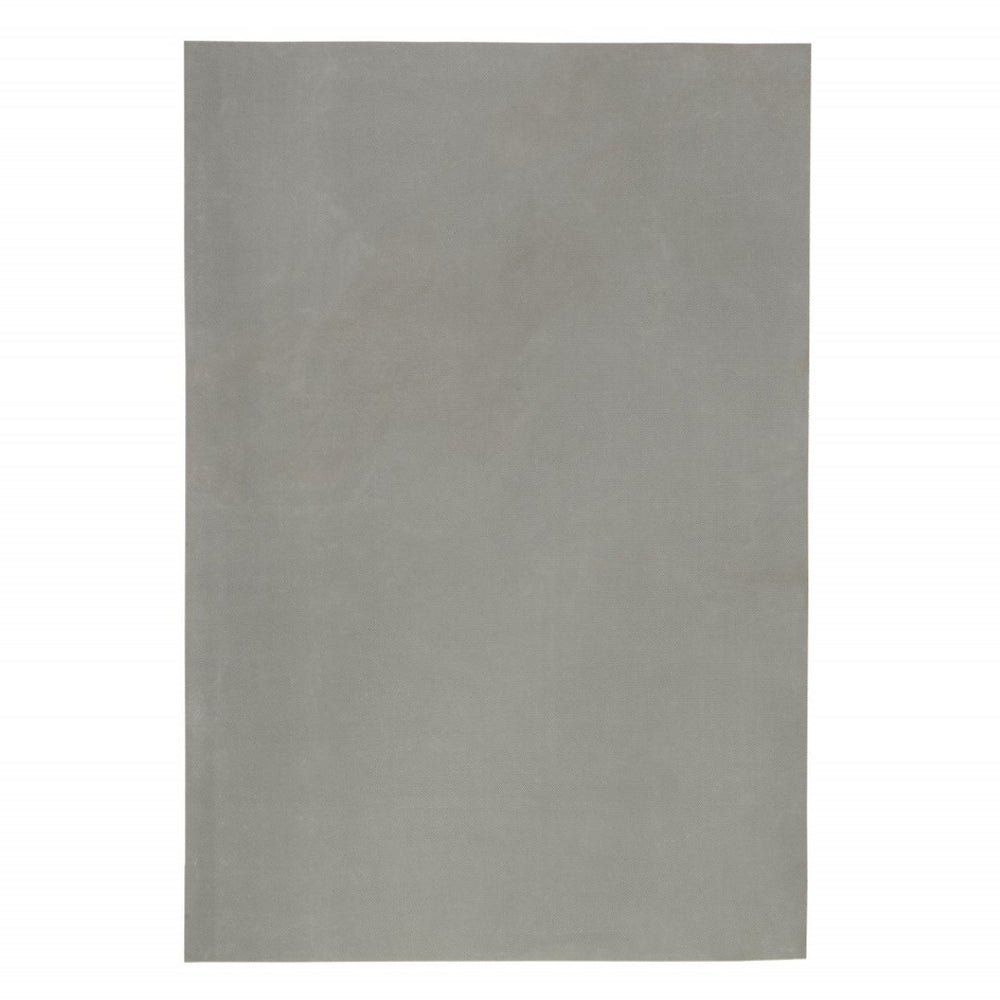 HomeRoots 9' Premium Gray Non-Slip Rug Pad for Ultimate Comfort, Floor Protection, and Longevity in Any Space 11'8" x 14'8" 383617