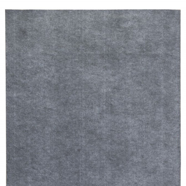 HomeRoots 9' Premium Gray Non-Slip Rug Pad for Ultimate Comfort, Floor Protection, and Longevity in Any Space 11'8" x 14'8" 383617