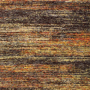 Homeroots 9' X 12' Gold And Slate Abstract Area Rug Gold,Charcoal Nylon 383689