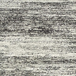 HomeRoots 2' X 8' Abstract Runner Rug - Modern Retro Design, Durable, Easy Care for High-Traffic Areas Ash/ Charcoal 6'7" x 9'6" 383695