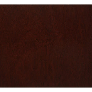 Homeroots New Merlot Nightstand With 2 Chambered Drawer   384023