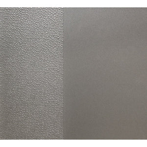 Homeroots 54" Champagne And Clear Upholstered Faux Leather Bench  Acrylic 384033