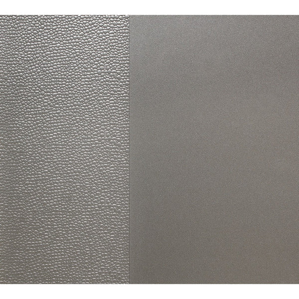 Homeroots 54" Champagne And Clear Upholstered Faux Leather Bench  Acrylic 384033