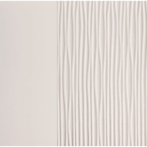 HomeRoots White Chest for Modern Bedrooms - 6 Spacious Drawers, Durable Rubberwood, Sleek Design, Bright Finish 9 384055