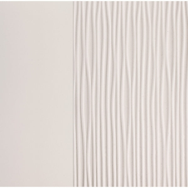 HomeRoots White Chest for Modern Bedrooms - 6 Spacious Drawers, Durable Rubberwood, Sleek Design, Bright Finish 9 384055
