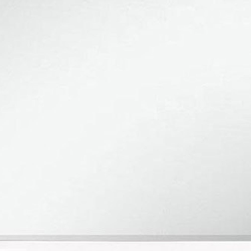 Homeroots 34" White Dresser Wood Mirror  Wood 384056