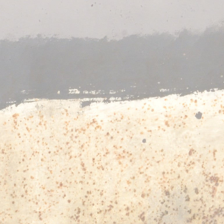 Chelsea House Lumberton Small Rectangular Glass Planter With Zinc Finish & Rusticated White Base For Decor — Compact Elegance 384088