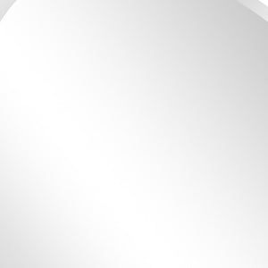 Homeroots 24" Abstract Unframed Accent Mirror  Glass 384178