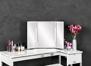 Homeroots 21" Mirror Framed Accent Mirror  Glass 384184