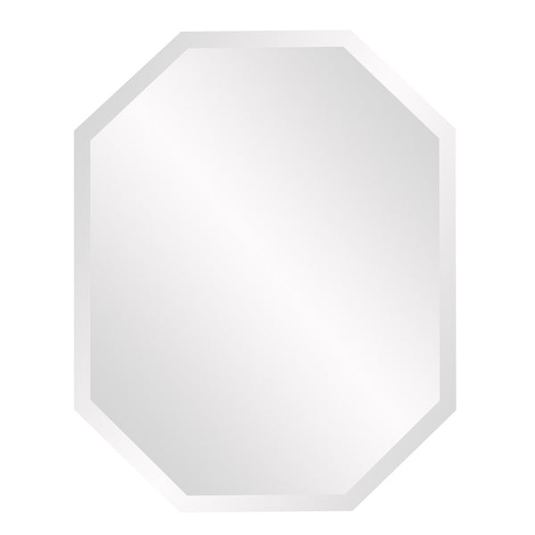 Homeroots 28" Mirror Framed Accent Mirror  Glass 384185