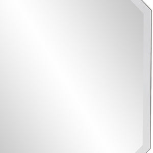 Homeroots 28" Mirror Framed Accent Mirror  Glass 384185