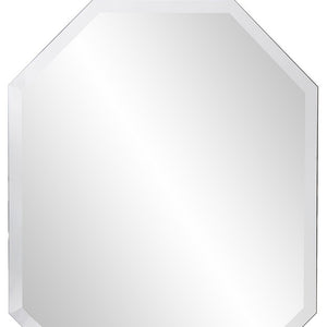 Homeroots 28" Mirror Framed Accent Mirror  Glass 384185