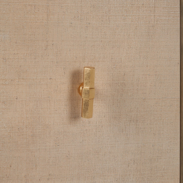 Chelsea House Avery Hand-Finished Raffia Console Table By Claire Bell, Weathered Gray Wood Trim, Coastal Texture 384196