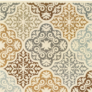 HomeRoots 8' Timeless Gray and Ivory Moroccan Area Rug – Durable, Stylish, Ideal for Indoor & Outdoor Spaces 9'x13' 384196