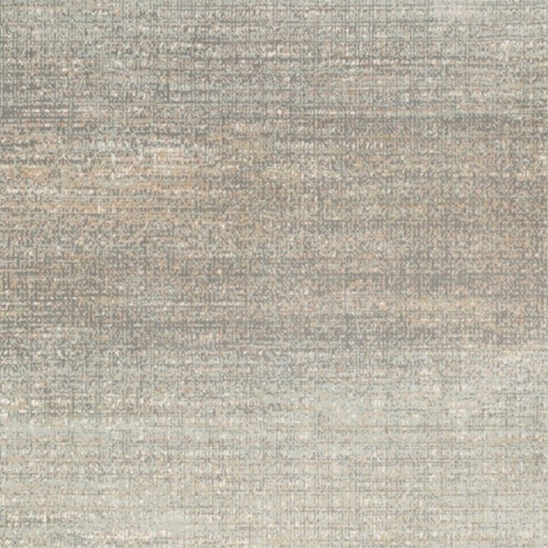 HomeRoots 10' Gray and Green Abstract Distressed Area Rug - Modern Design, Stain-Resistant, Perfect for Families 9'10" x 12'10" 384278