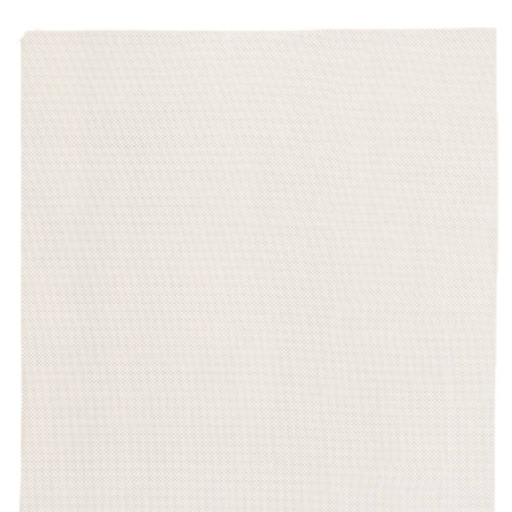 HomeRoots 10' Non-Slip Rug Pad - Durable Beige Cushion for Hard Floors, Enhances Comfort & Protects Rugs 9'6" x 13'4" 384357