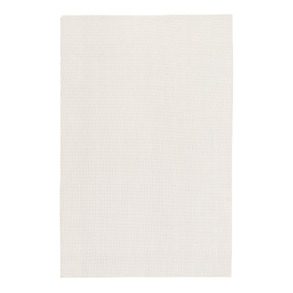Homeroots 12" X 15" Beige Non Slip Rug Pad  Polyvinyl Chloride 384358