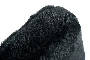 Homeroots Set Of 2 Gold Black Fabric Solid Back Dining Chairs  Metal 384365