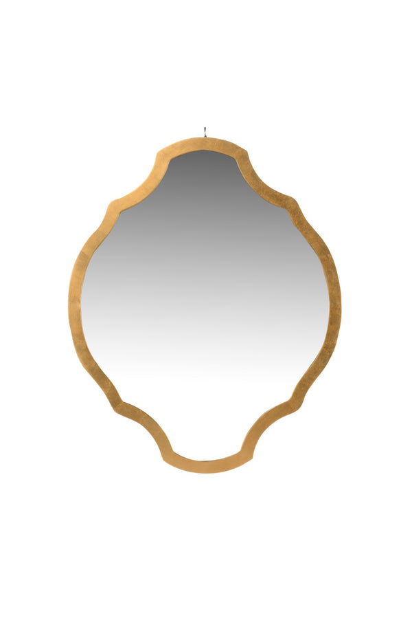 Chelsea House Myrtle Grove Mirror By Jamie Merida — Antique Gold Leaf Frame, Handcrafted 44" X 35.75" Focal Piece 384377