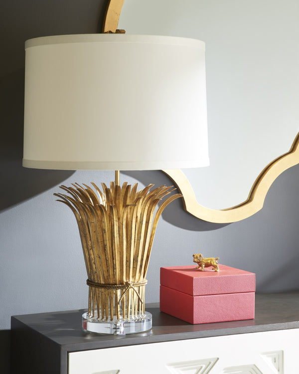 Chelsea House Myrtle Grove Mirror By Jamie Merida — Antique Gold Leaf Frame, Handcrafted 44" X 35.75" Focal Piece 384377