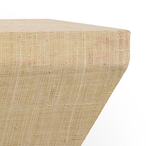 Chelsea House Raffia Handcrafted Wall Bracket In Cream — Natural Raffia Weave, Lightweight 12X10x8in Accent For Boho Rooms 384486