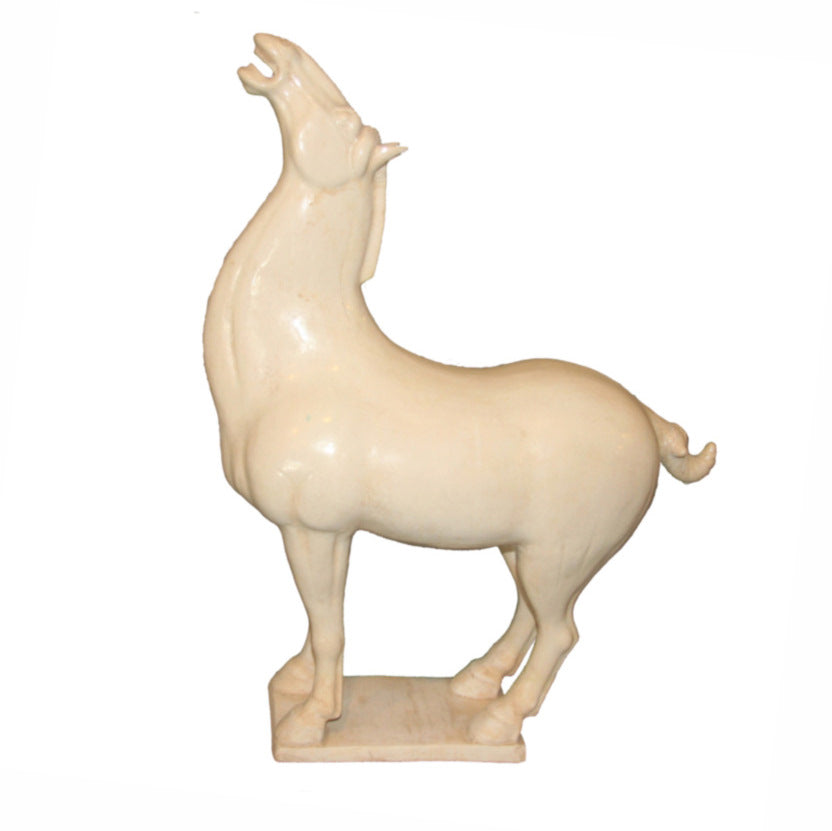 Lilys Terra Cotta Stallion Large -  White 3845W-L