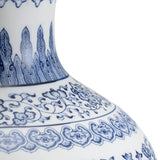 Kofun Urn White/Cream, Blue 384508 Chelsea House