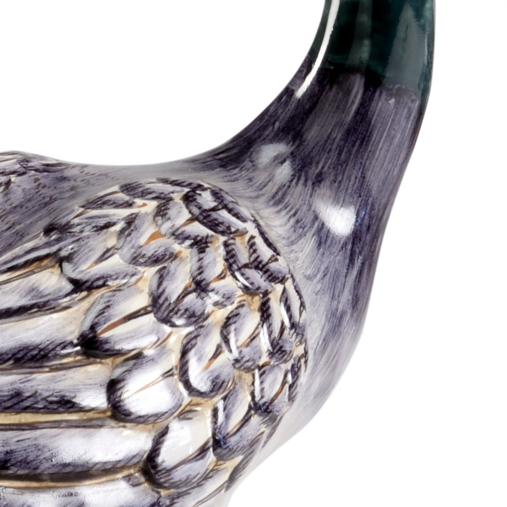 Chelsea House Loon Hand-Painted Sculptures By Claire Bell — Elegant Pair For Mantel, Bookshelf, Cottage Decor 384576
