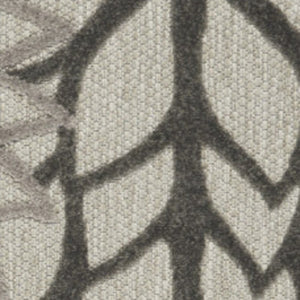 Homeroots 4' X 6' Gray Indoor Outdoor Area Rug - Durable, Stylish, Versatile For Elegant Spaces & High Traffic 4' X 6' Polypropylene 384696