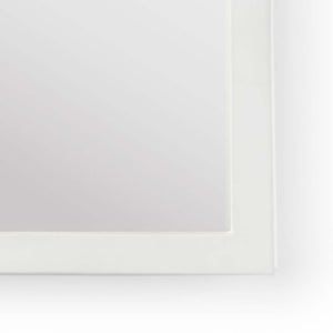 Chelsea House High Tide Mirror By Jamie Merida — Matte White Lacquered Metal Frame With Sailing Ship Accent, 38"X24" 384756
