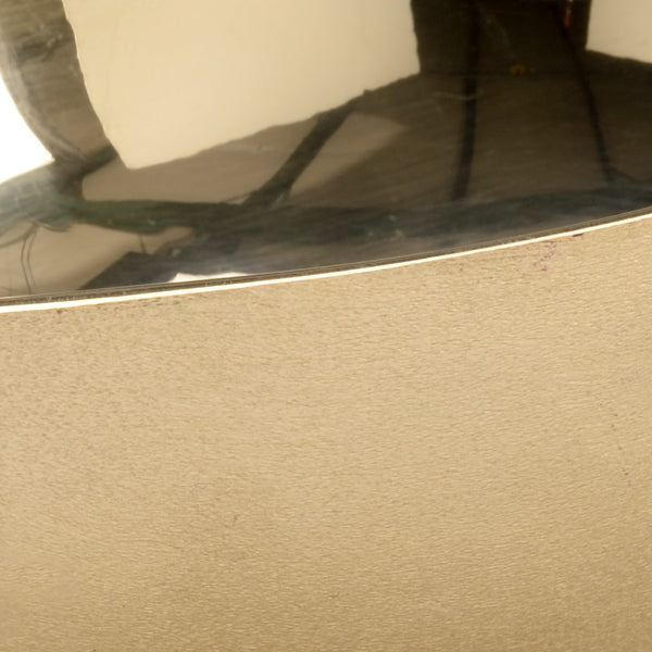 Chelsea House Large Egg Bowl — Sculptural Two-Tone Brass Accent, Matte & Polished Finish, Modern Minimalist Decor 384849