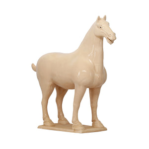 Lilys White Tang Horse Large 3849