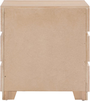 Zaylan Natural Night Stand 384Natural-NS Meridian Furniture