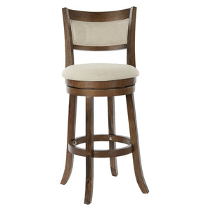 OSP Home Furnishings Swivel Stool 30" Burnt Brown