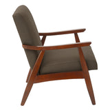 OSP Home Furnishings Davis Chair Klein Otter