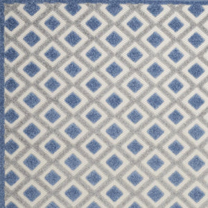 HomeRoots 5' Modern Geometric Area Rug - Durable Indoor/Outdoor Design for High-Traffic Spaces and Easy Care 5' x 8' 385151