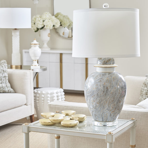 Chelsea House Multidimensional Sculptural Tray With Nine Gold Bowls, Cream Enamel Interior — Luxe Centerpiece DéCor, 14.5" Wide 385192